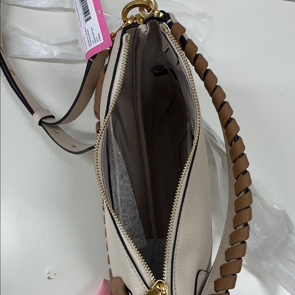 NWT Kate Spade Crush Whipstitch Medium Crossbody in Milk Glass - Picture 6 of 12